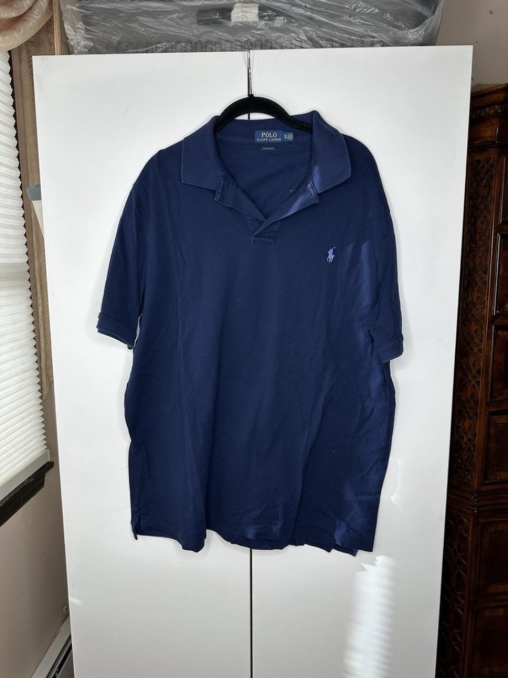 Polo Ralph Lauren Men’s Blue Short Sleeve Collared Casual Polo Shirt Size XL